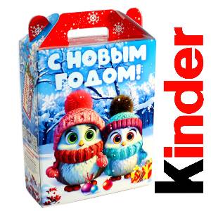 Детский подарок на Новый Год в жестяной упаковке весом 830 грамм по цене 3297 руб в Брянске